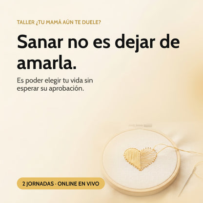 Sanar no es dejar de amarla